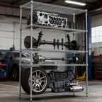 Storage Shelves 4 Tier