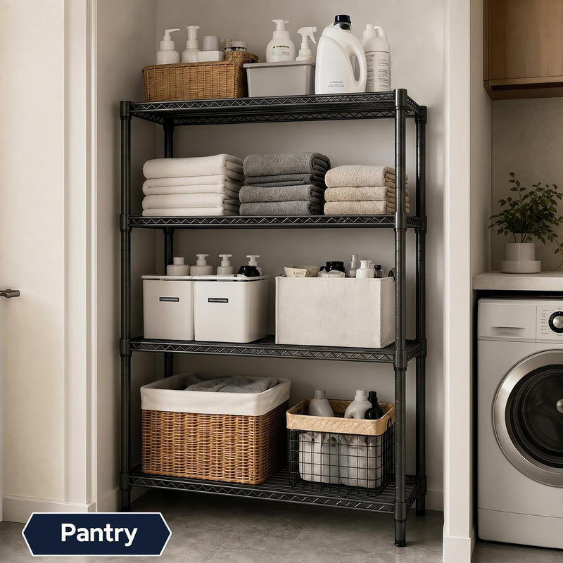 Storage Shelves 4 Tier
