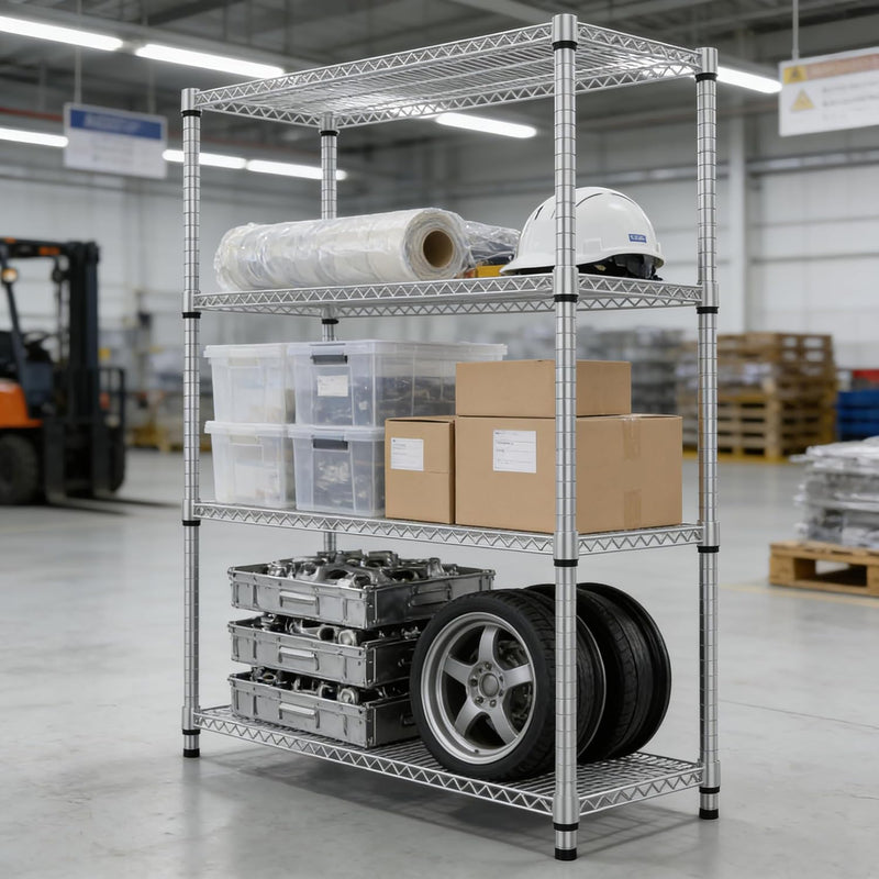 Storage Shelves 4 Tier