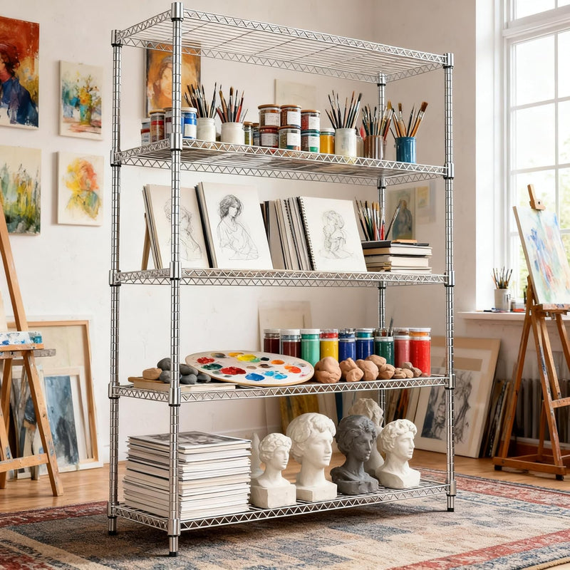 Storage Shelves 4 Tier