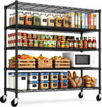 Storage Shelves 5 Tier Sturdy Metal Garage Shelving