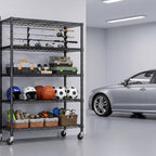 Storage Shelves 6 Tier Sturdy Metal Garage Shelving