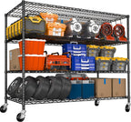 Storage Shelves 6 Tier Sturdy Metal Garage Shelving