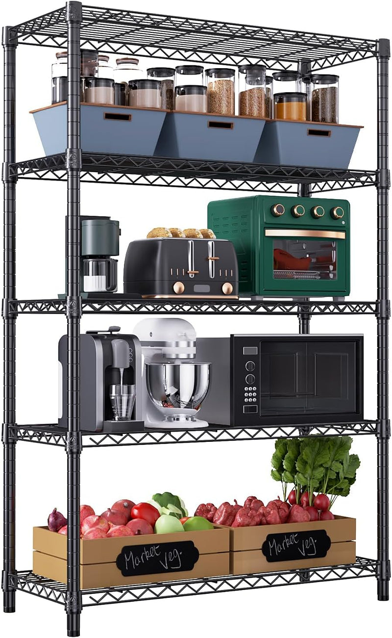 Adjustable Shelves Heavy Duty Wire Pantry Shelving
