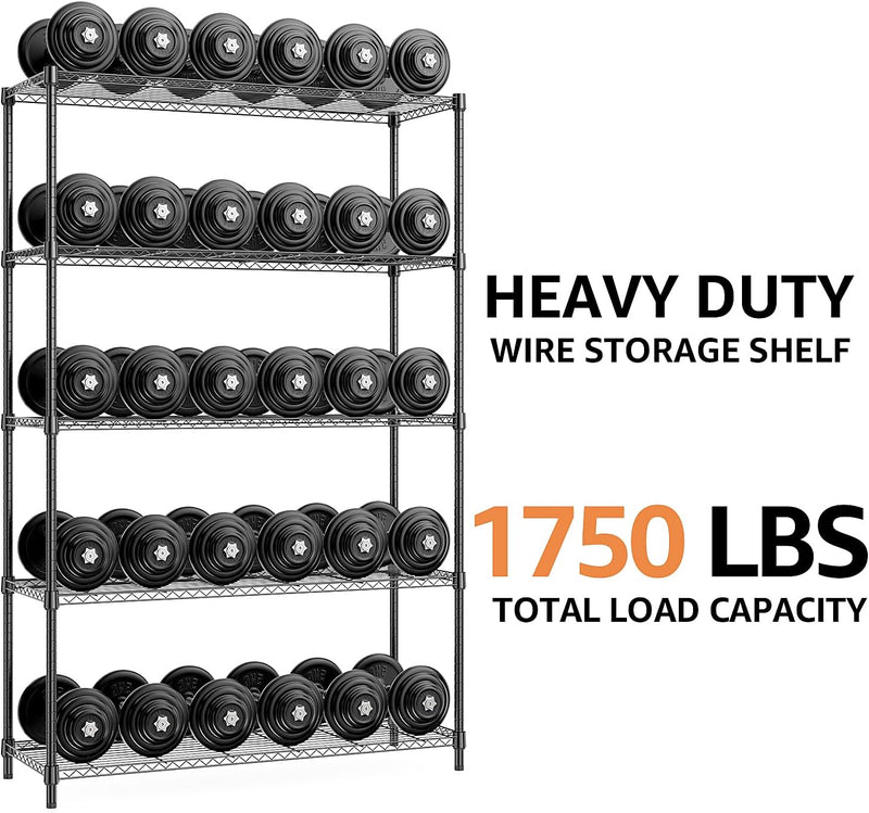 Adjustable Shelves Heavy Duty Wire Pantry Shelving