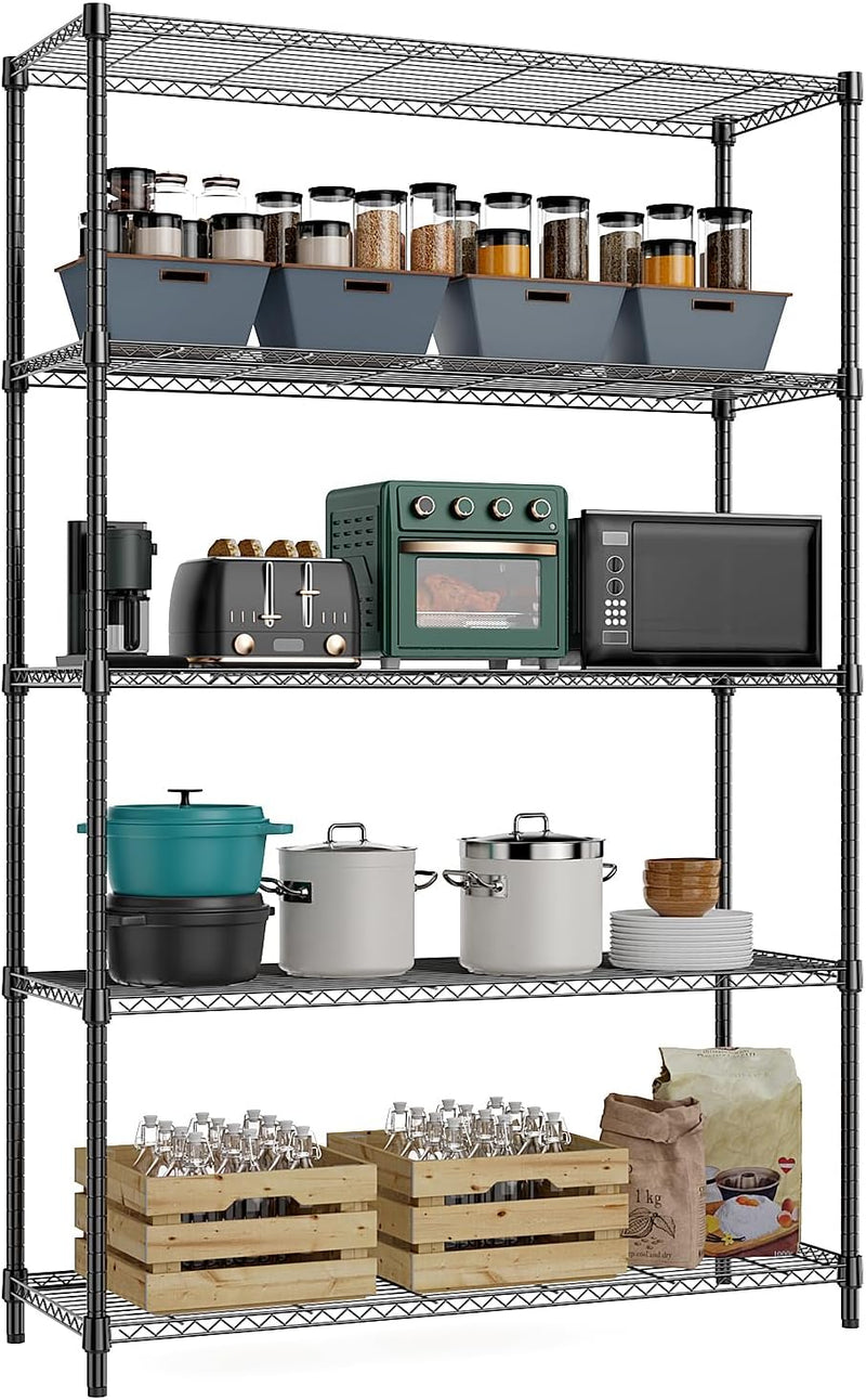Adjustable Shelves Heavy Duty Wire Pantry Shelving
