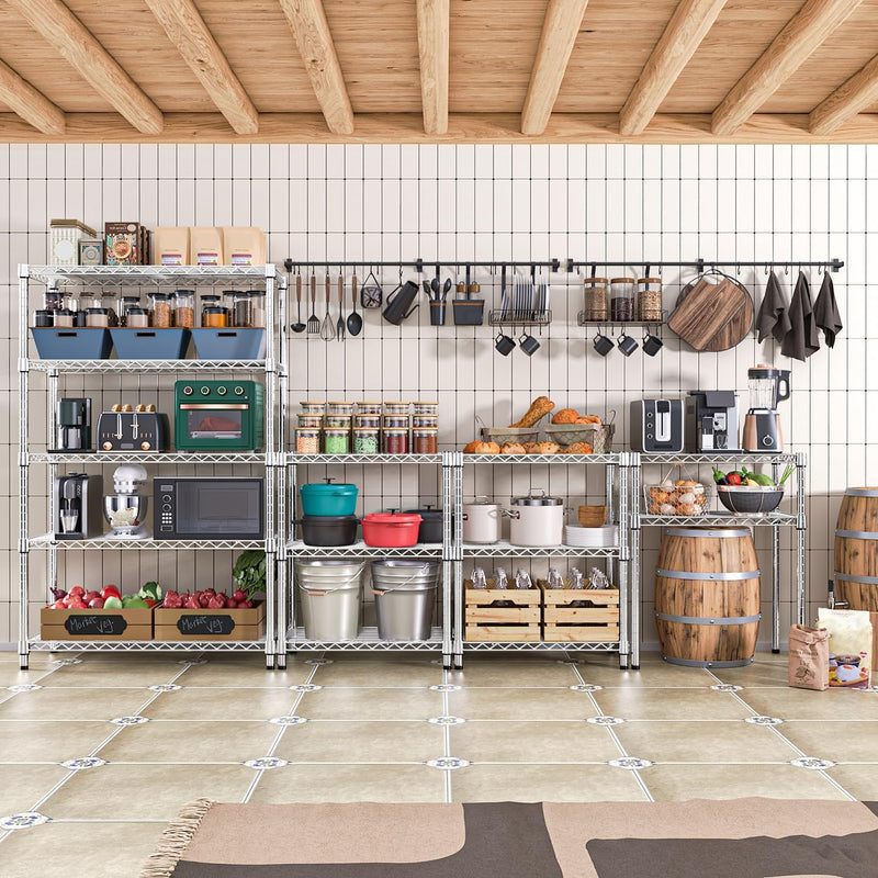 Adjustable Shelves Heavy Duty Wire Pantry Shelving