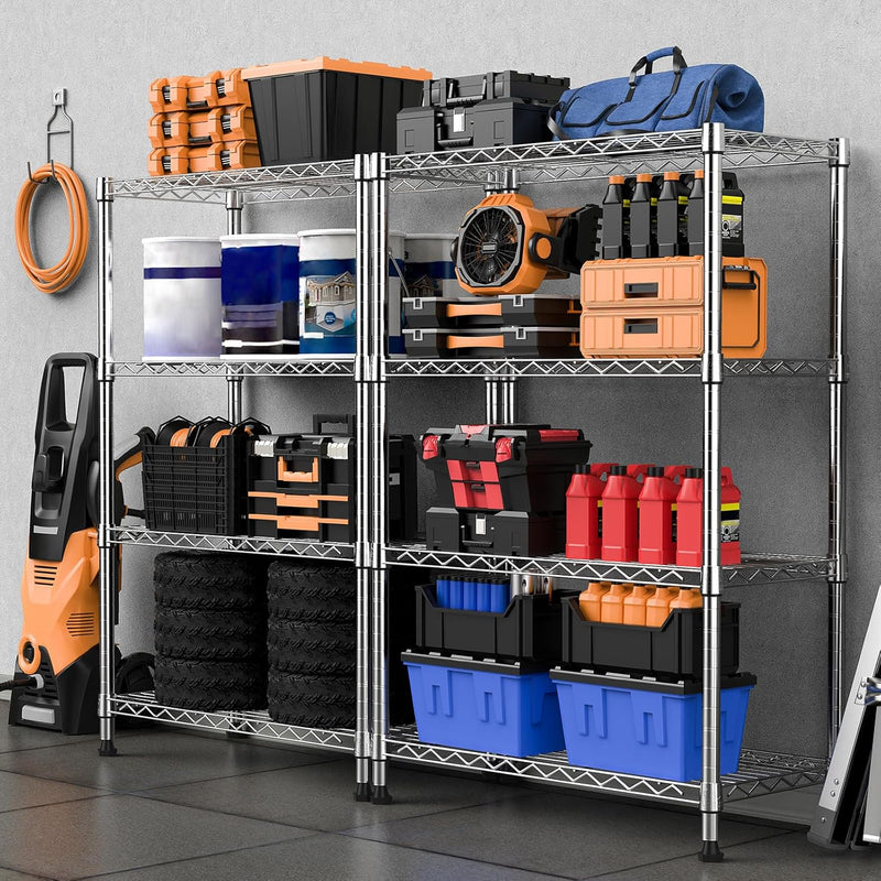 Adjustable Shelves Heavy Duty Wire Pantry Shelving