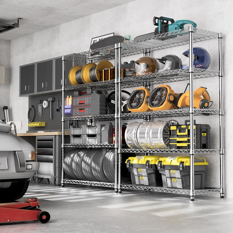 Adjustable Shelves Heavy Duty Wire Pantry Shelving