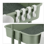 Storage Trolley 3 Shelves Cart for Kitchen Bathroom