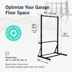 Storeyourboard Vertical Bike Rack Garage Storage System