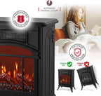 Stove Heater Electric Fireplace with Fire Flame Effect