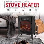Stove Heater Electric Fireplace with Fire Flame Effect