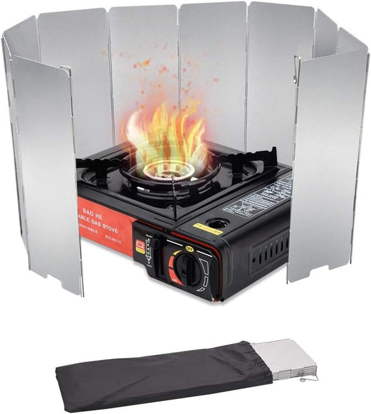 Stove Windscreen 10 12 16 Plates Aluminum Windshield