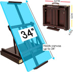 Studio Sketchbox Table Easel with Storage Adjustable Solid