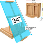 Studio Sketchbox Table Easel with Storage Adjustable Solid