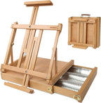 Studio Sketchbox Table Easel with Storage Adjustable Solid