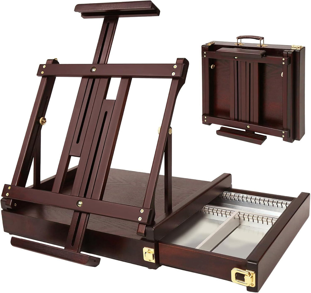 Studio Sketchbox Table Easel with Storage Adjustable Solid