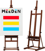 Studio Wood H-Frame Easel: Art Easel with Storage
