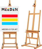 Studio Wood H-Frame Easel: Art Easel with Storage