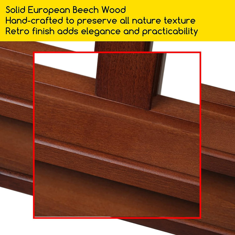 Studio Wood H-Frame Easel: Art Easel with Storage