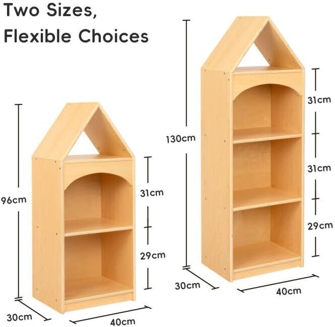 Stuffed Animal Storage 3-Tier Cube Organiser Montessori Toy