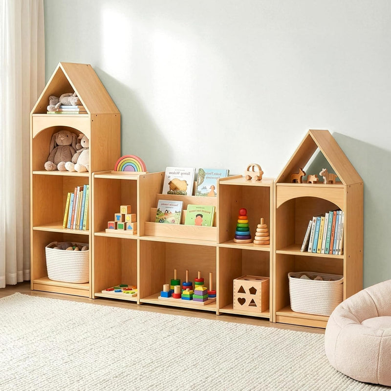 Stuffed Animal Storage 3-Tier Cube Organiser Montessori Toy