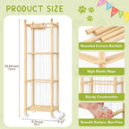 Stuffed Animal Storage Organiser Large Wooden Plush