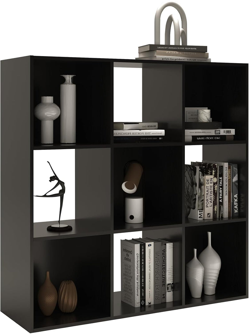 9 Cube Storage Organiser Chocolate