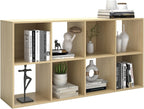 9 Cube Storage Organiser Chocolate