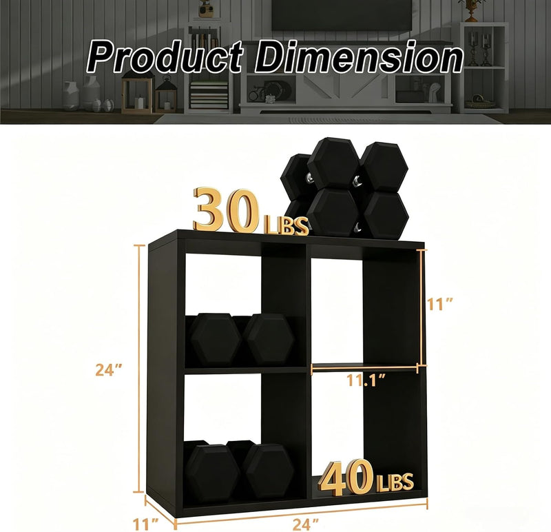 Sturdy Buildeasy Assembly 9 Cube Storage Organiser
