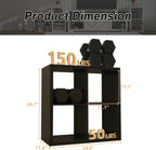 Sturdy Buildeasy Assembly 9 Cube Storage Organiser