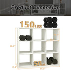 Sturdy Buildeasy Assembly 9 Cube Storage Organiser