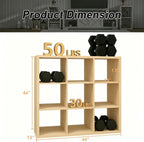 Sturdy Buildeasy Assembly 9 Cube Storage Organiser
