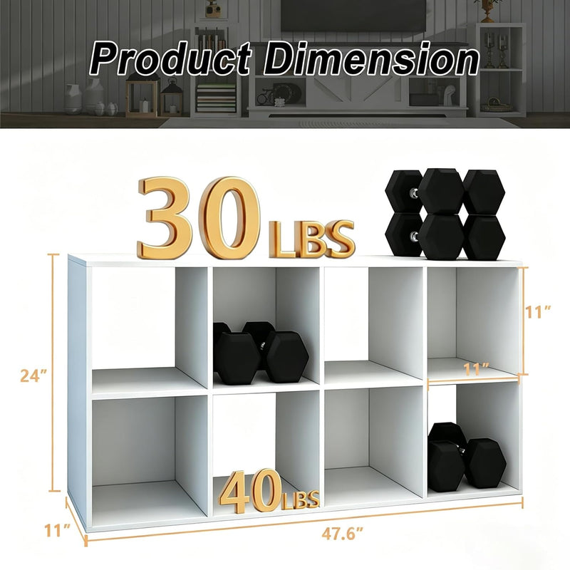 Sturdy Buildeasy Assembly 9 Cube Storage Organiser