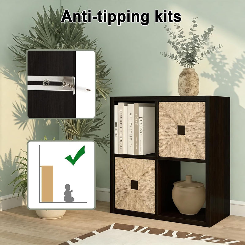 Sturdy Buildeasy Assembly 9 Cube Storage Organiser