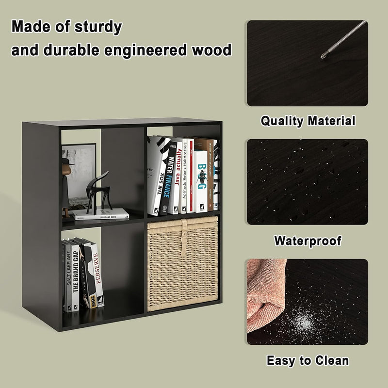 Sturdy Buildeasy Assembly 9 Cube Storage Organiser