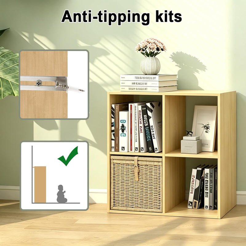 Sturdy Buildeasy Assembly 9 Cube Storage Organiser