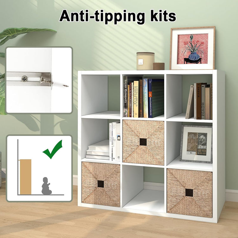 Sturdy Buildeasy Assembly 9 Cube Storage Organiser