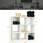 Sturdy Buildeasy Assembly 9 Cube Storage Organiser