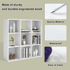 Sturdy Buildeasy Assembly 9 Cube Storage Organiser