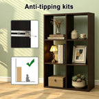 9 Cube Storage Organiser Chocolate