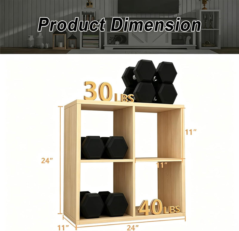 Sturdy Buildeasy Assembly 9 Cube Storage Organiser