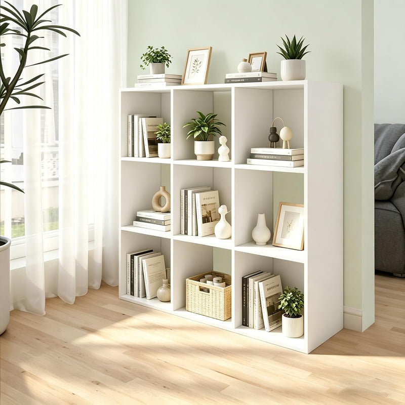 Sturdy Buildeasy Assembly 9 Cube Storage Organiser