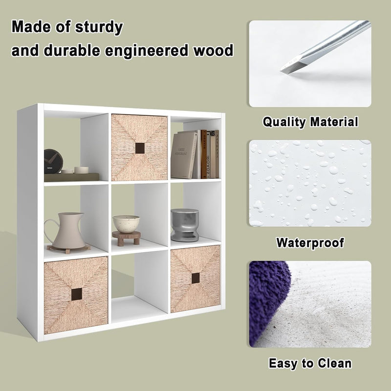Sturdy Buildeasy Assembly 9 Cube Storage Organiser
