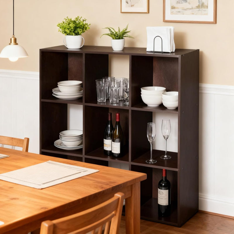Sturdy Buildeasy Assembly 9 Cube Storage Organiser