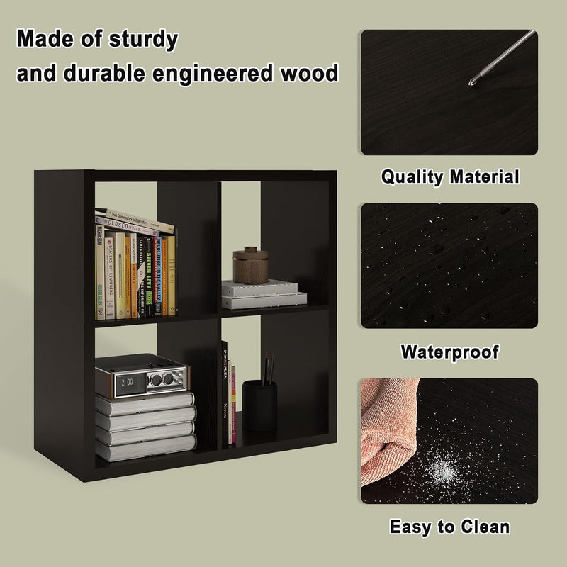 Sturdy Buildeasy Assembly 9 Cube Storage Organiser