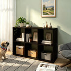 9 Cube Storage Organiser Chocolate