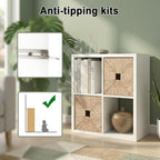Sturdy Buildeasy Assembly 9 Cube Storage Organiser
