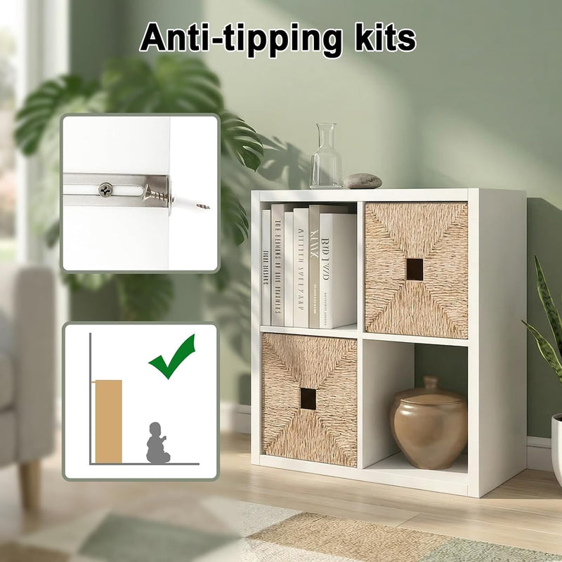 Sturdy Buildeasy Assembly 9 Cube Storage Organiser